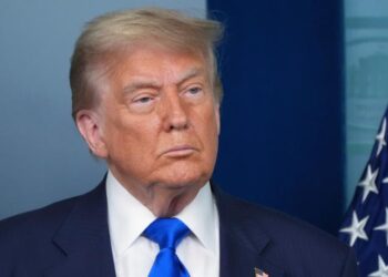 President Donald Trump listens during a briefing with the media, Friday, June 27, 2025, at the White House in Washington. (AP Photo/Jacquelyn Martin)